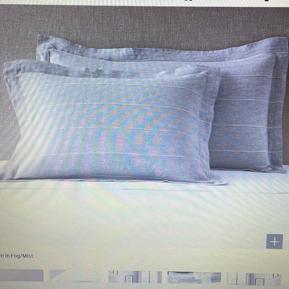 Restoration Hardware Bedding Two Restoration Hardware Embroidered